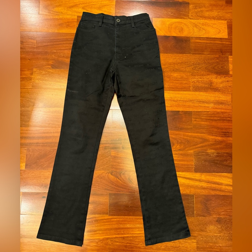 Vintage Mcm unisex Black Pants